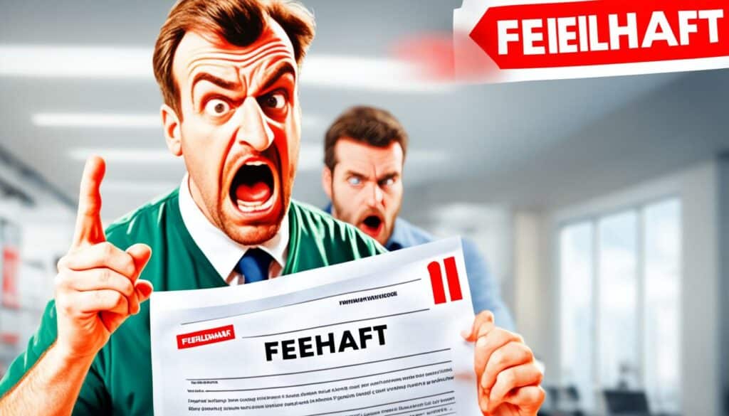 Fehler bei Kündigung Minijob