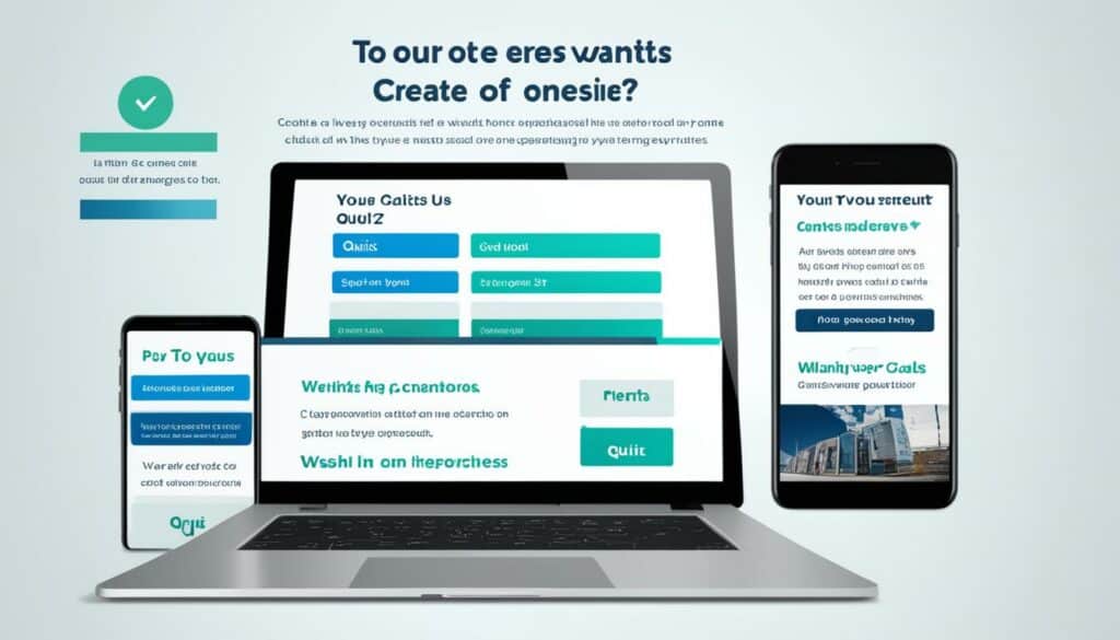 Responsive Quiz-Design