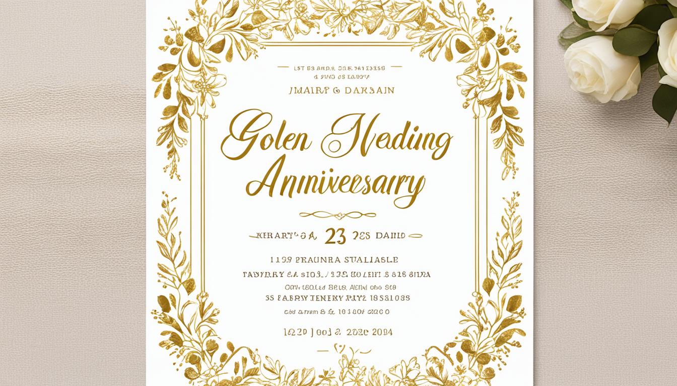 vorlage einladung goldene hochzeit word