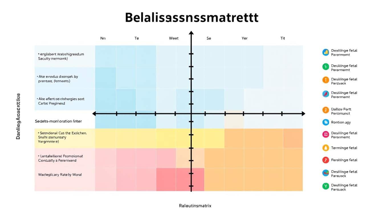 Bewertungsmatrix Word Vorlage