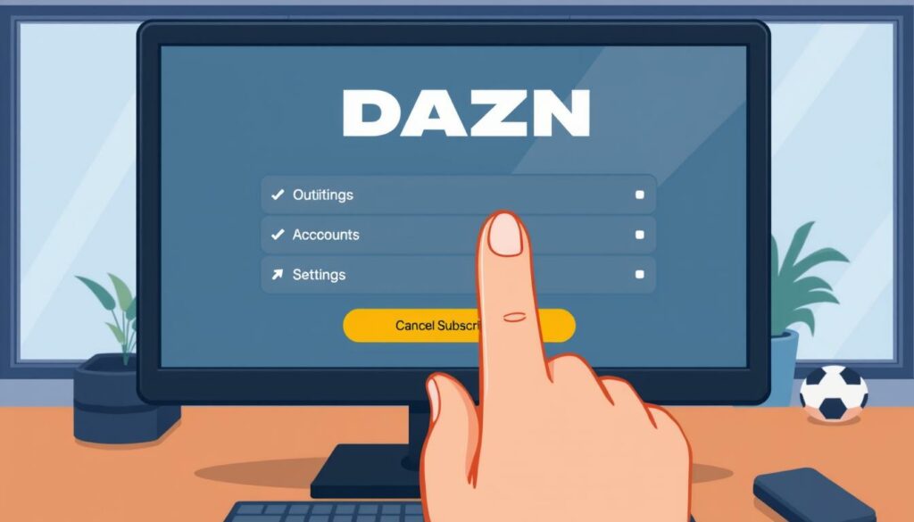 DAZN kündigen Word Vorlage