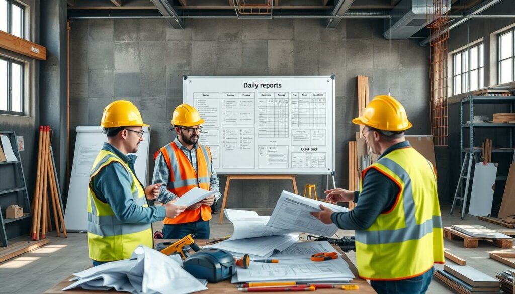 Effektive Tagesberichte im Baugewerbe