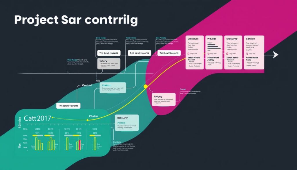 Projekt Controlling und Zeitmanagement Diagramm