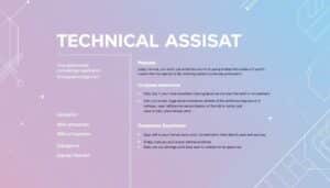 Bewerbung Assistent technische Informatik Word Vorlage hier kostenlos downloaden