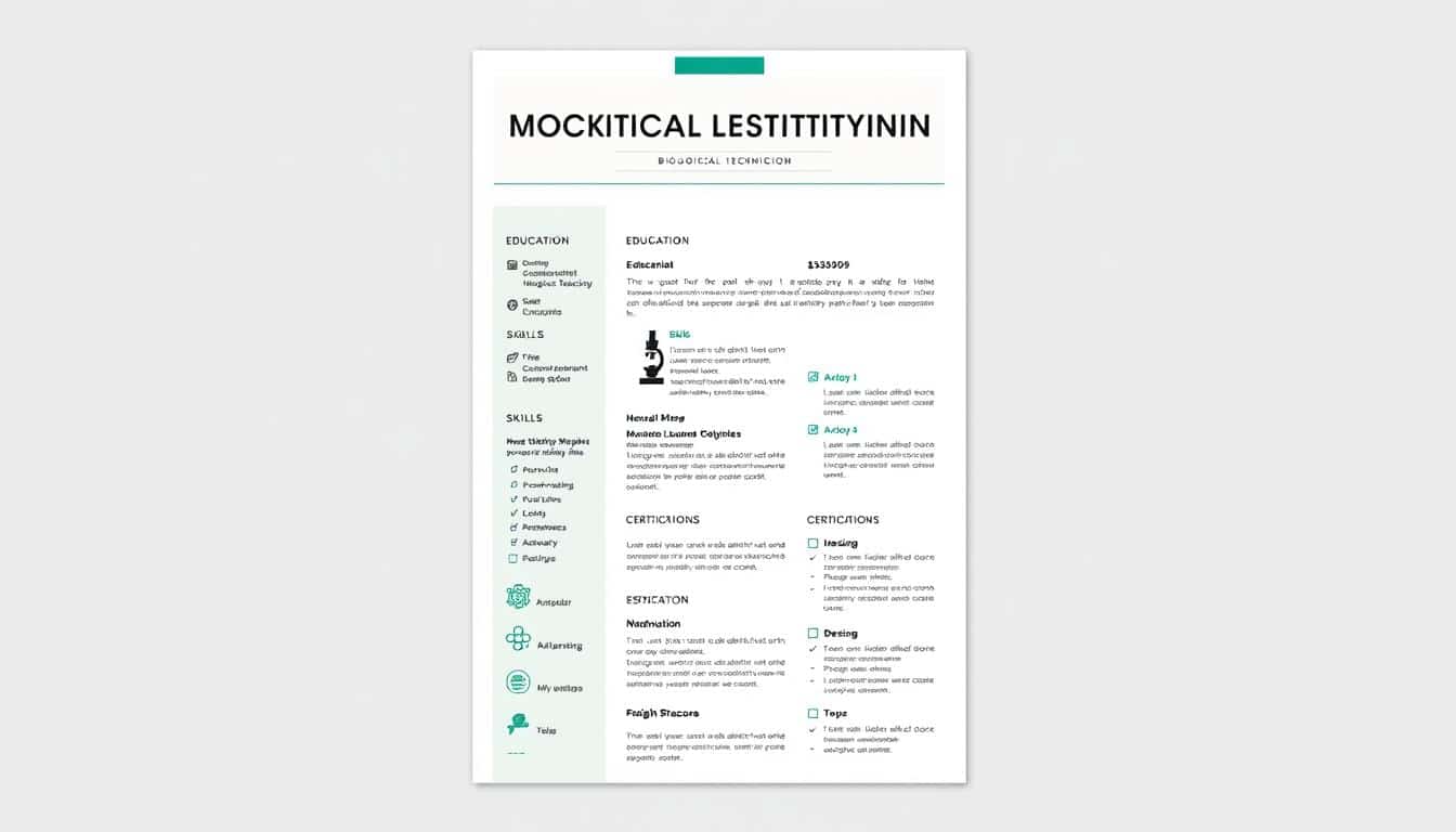 Lebenslauf Biologielaborantin Word Vorlage hier kostenlos downloaden