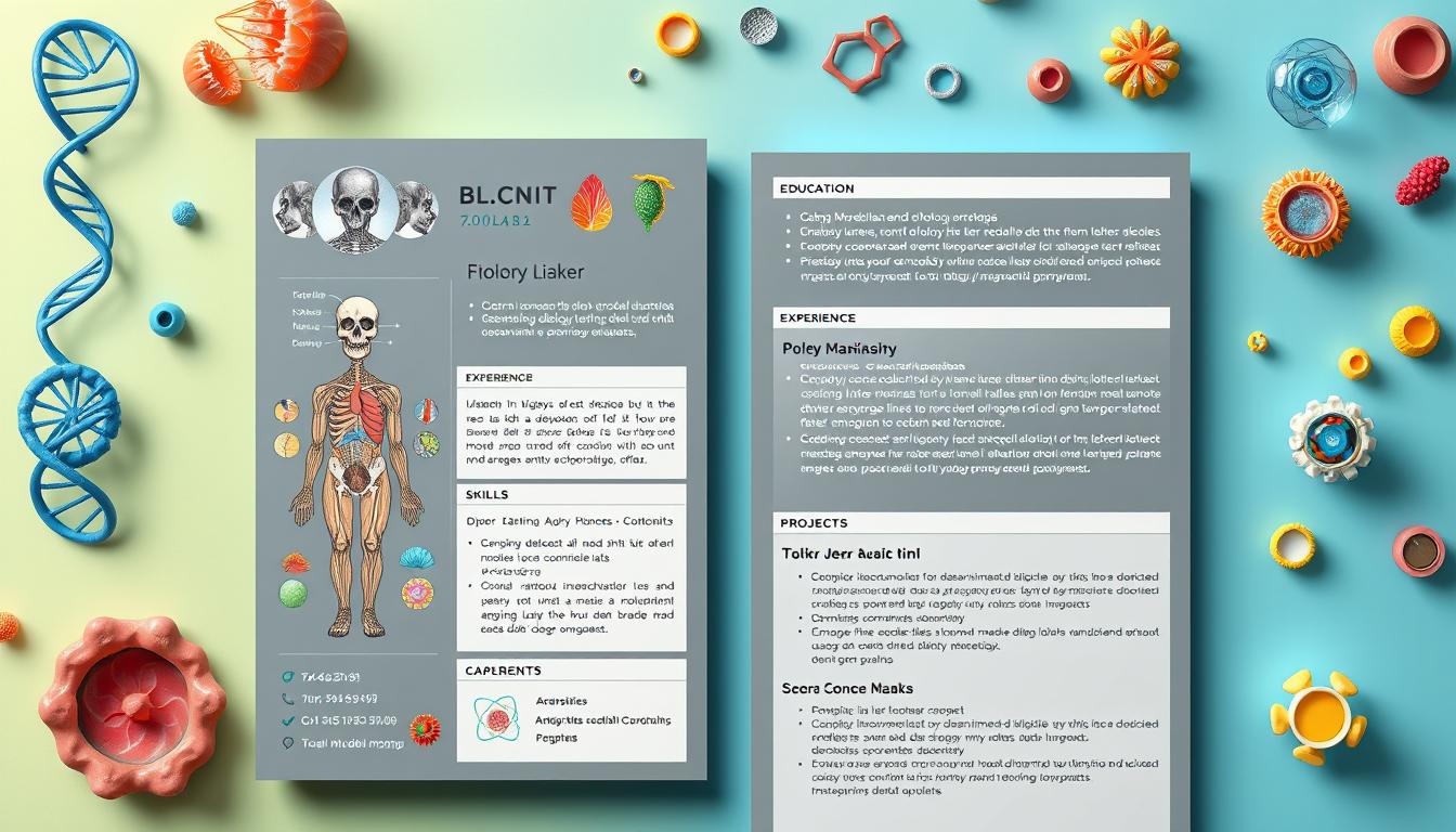 Lebenslauf Biologiemodellmacher Word Vorlage hier kostenlos downloaden