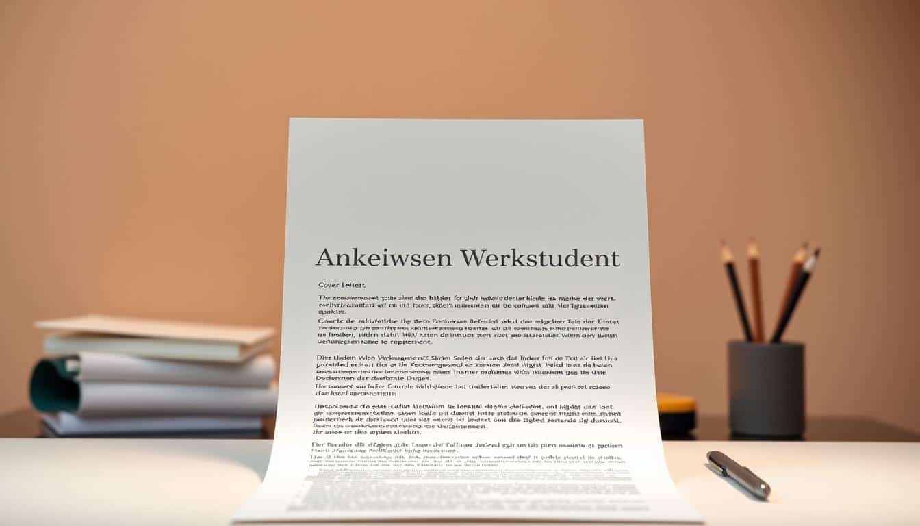 Anschreiben Werkstudent Word Vorlage hier kostenlos downloaden