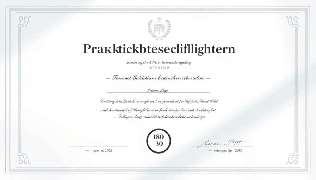 Bescheinigung Praktikum Word Vorlage hier kostenlos downloaden