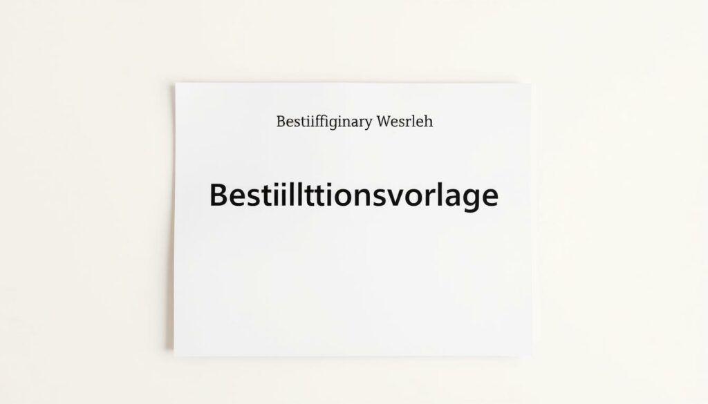 Bestätigung Word Vorlage hier kostenlos downloaden