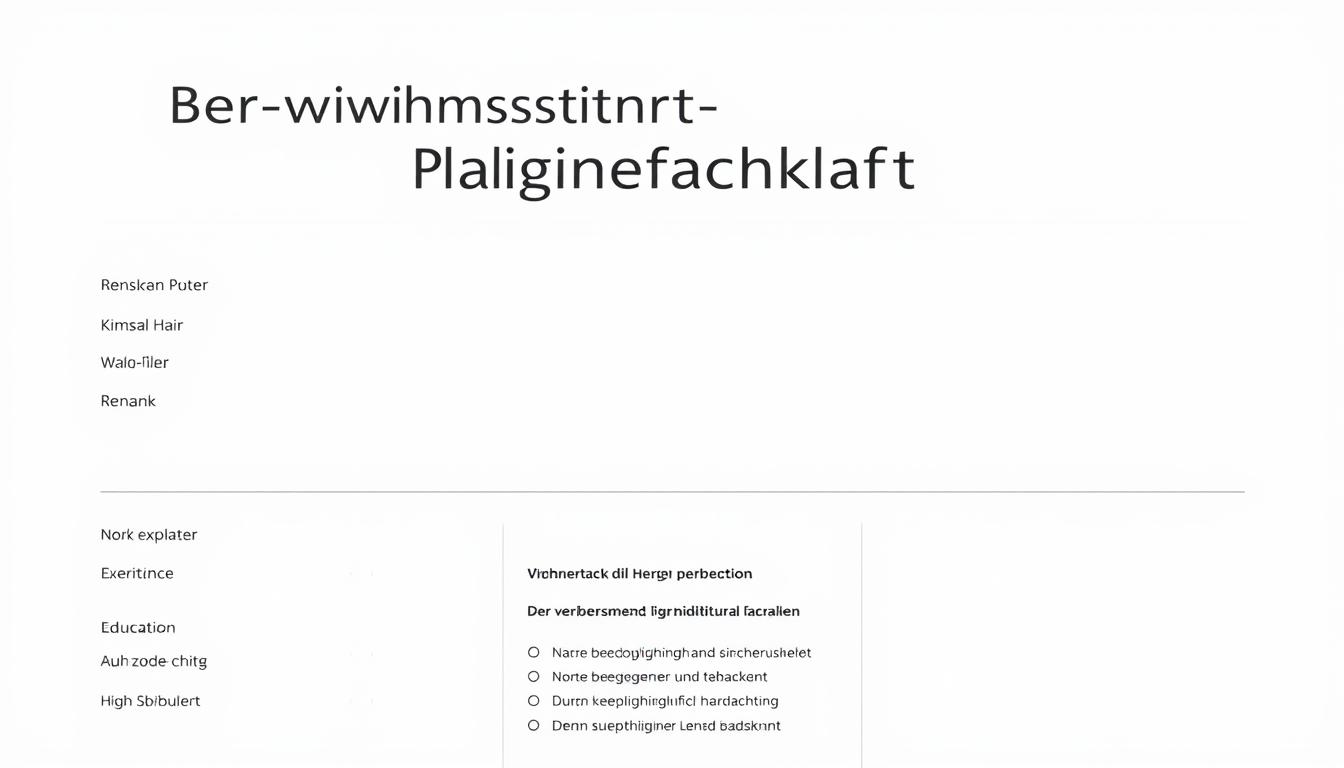 Bewerbungsschreiben Pflegefachkraft Word Vorlage hier kostenlos downloaden