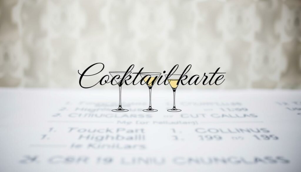 Cocktailkarte Word Vorlage hier kostenlos downloaden