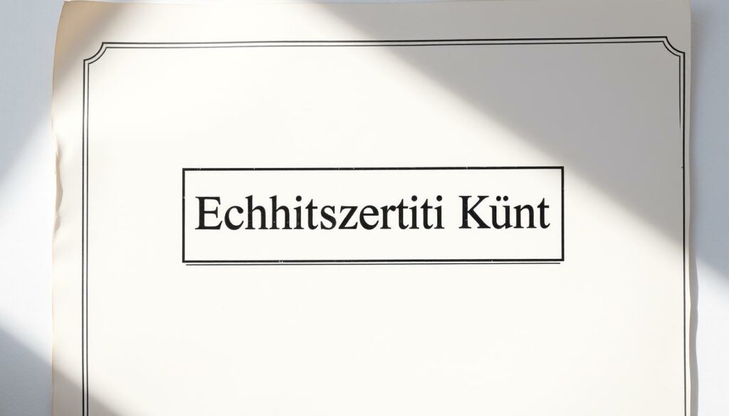 Echtheitszertifikat Kunst Word Vorlage hier kostenlos downloaden