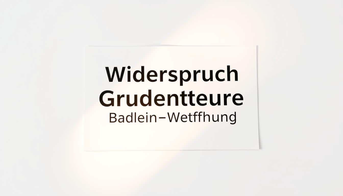 Einspruch Grundsteuer Baden-Württemberg Word Vorlage hier kostenlos downloaden