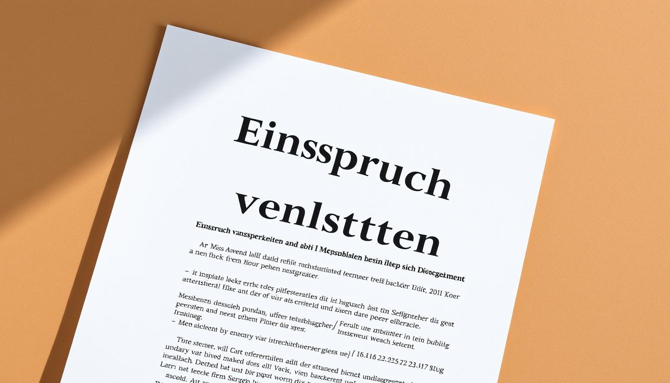 Einspruch erheben Word Vorlage hier kostenlos downloaden