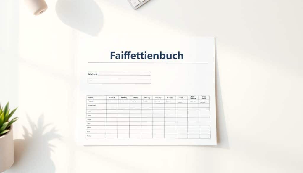 Fahrtenbuch Word Vorlage hier kostenlos downloaden