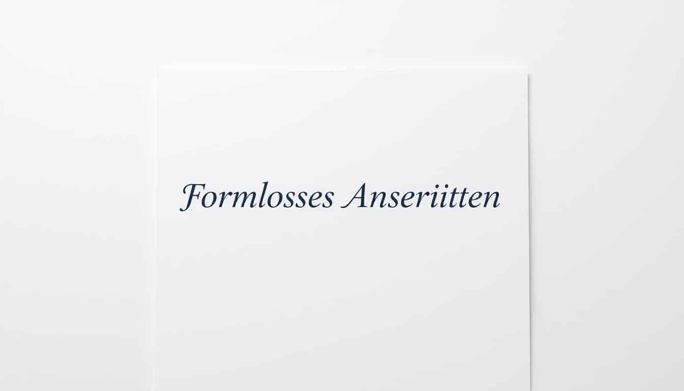 Formloses Anschreiben Word Vorlage hier kostenlos downloaden