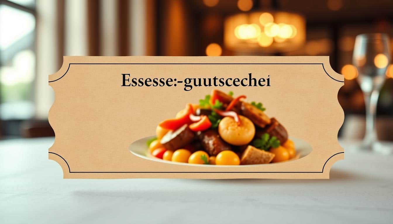 Gutschein Essen Word Vorlage hier kostenlos downloaden