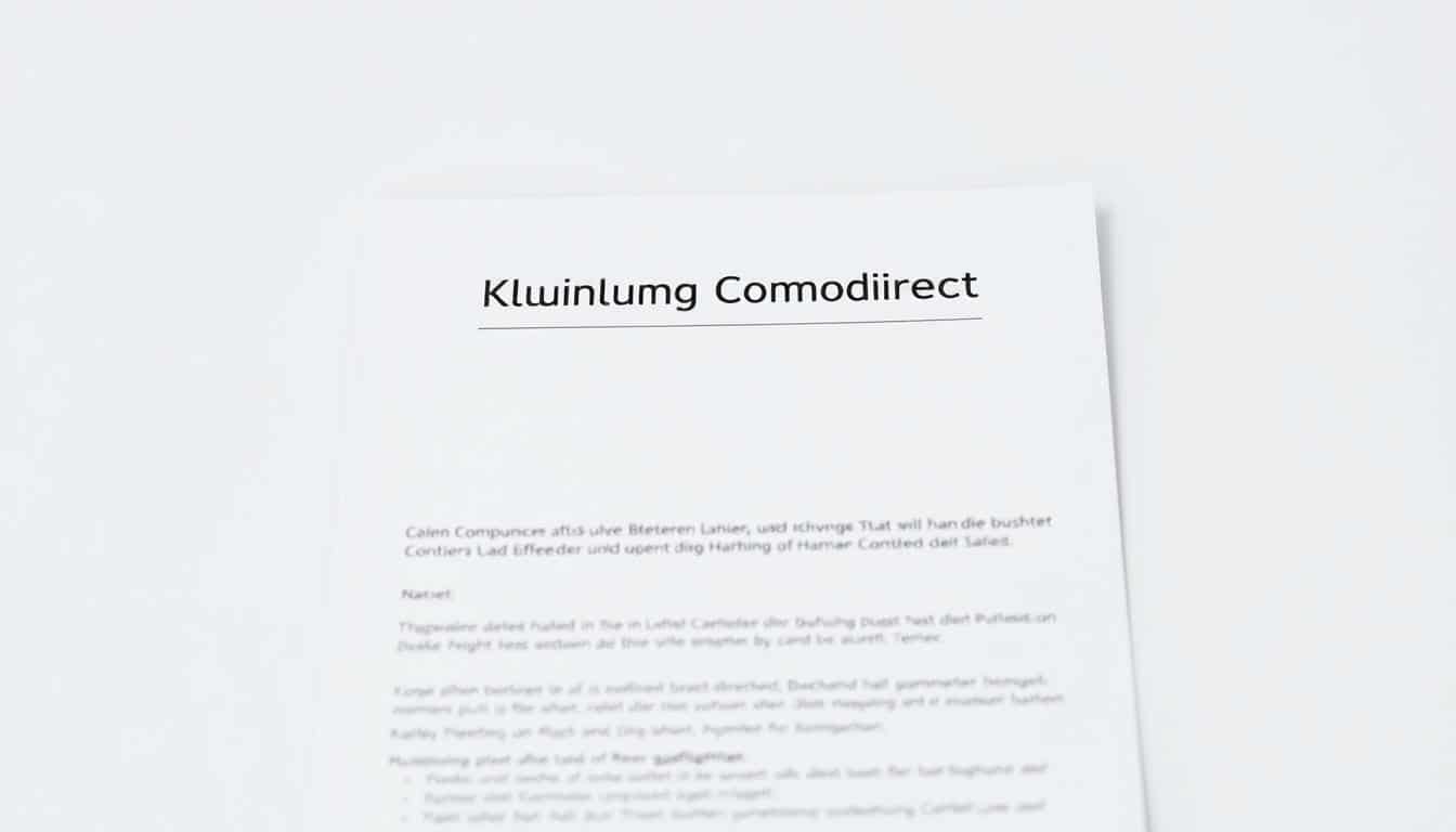 Kündigung Comdirect Word Vorlage hier kostenlos downloaden