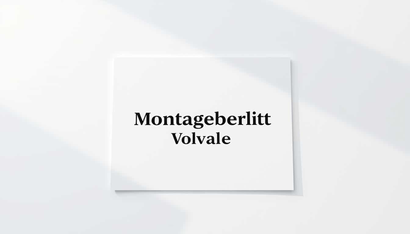 Montagebericht Word Vorlage hier kostenlos downloaden