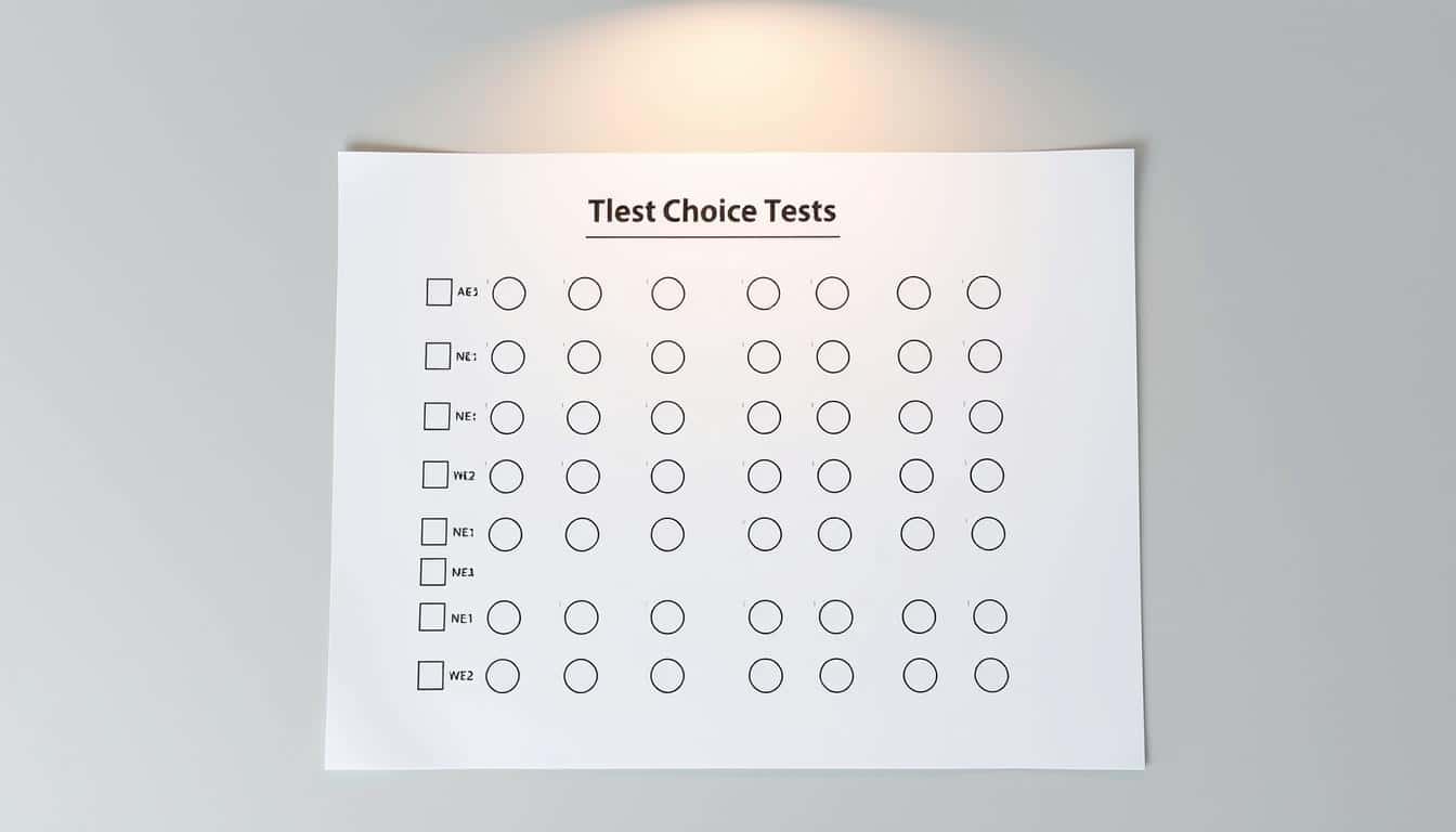 Multiple Choice Test Word Vorlage hier kostenlos downloaden