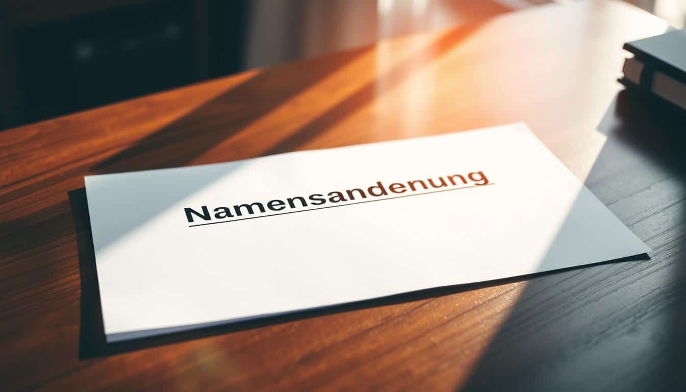 Namensänderung Word Vorlage hier kostenlos downloaden