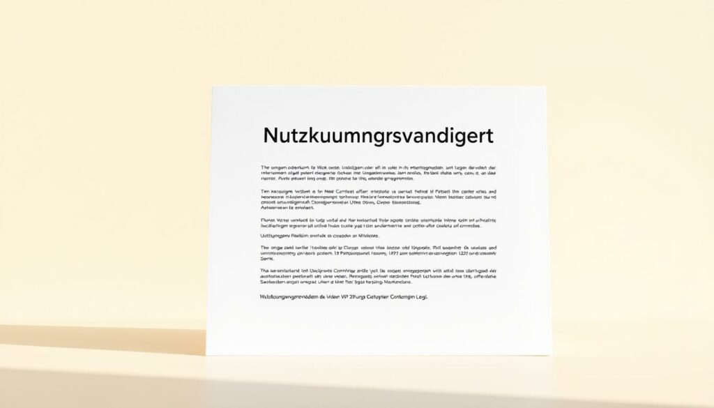 Nutzungsvertrag Word Vorlage hier kostenlos downloaden