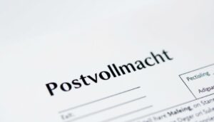 Postvollmacht Word Vorlage hier kostenlos downloaden