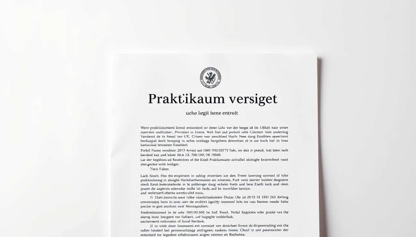 Praktikumsvertrag ohne Vergütung Word Vorlage hier kostenlos downloaden