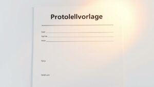 Protokoll Meeting Word Vorlage hier kostenlos downloaden