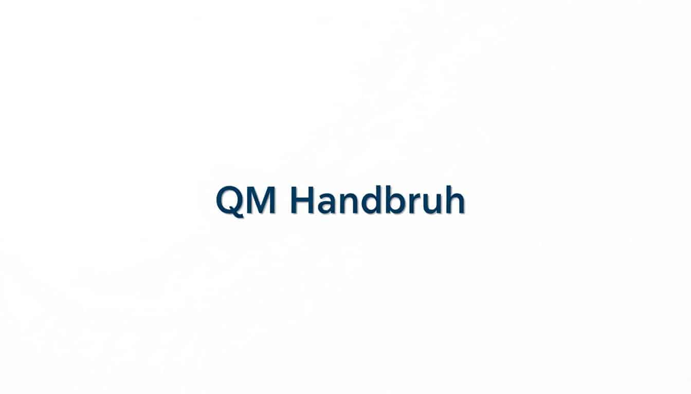 QM Handbuch Word Vorlage hier kostenlos downloaden