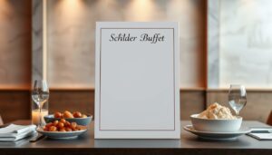 Schilder Buffet Word Vorlage hier kostenlos downloaden