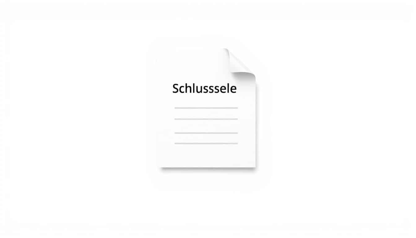 Schlüsselliste Word Vorlage hier kostenlos downloaden