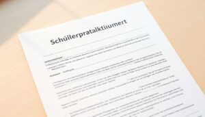 Schülerpraktikum Vertrag Word Vorlage hier kostenlos downloaden