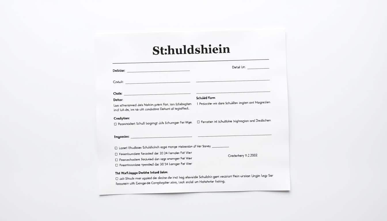 Schuldschein Privat Word Vorlage hier kostenlos downloaden