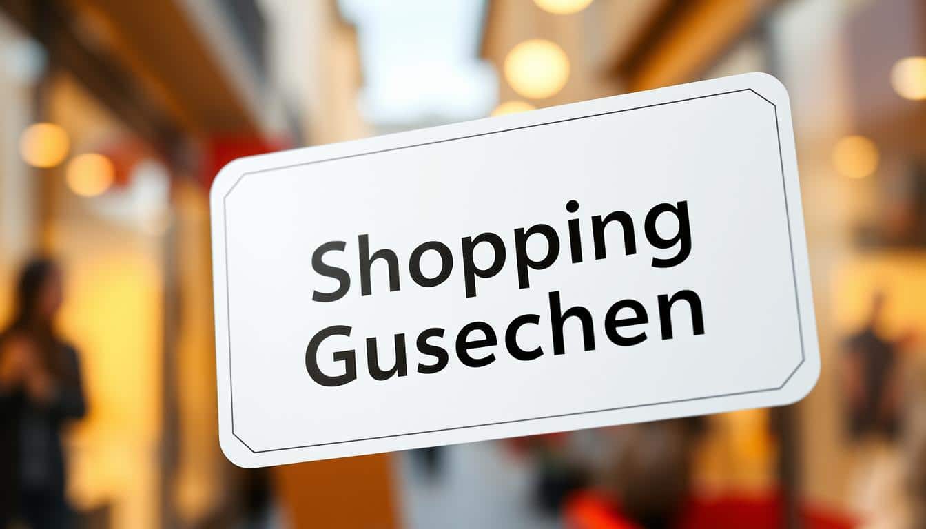 Shopping Gutschein Word Vorlage hier kostenlos downloaden