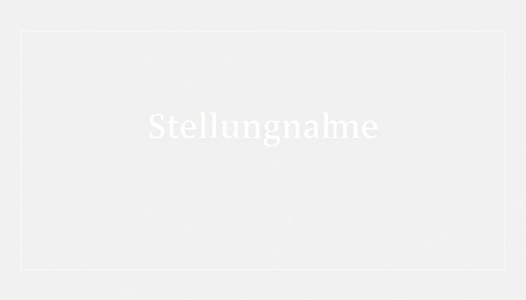 Stellungnahme Word Vorlage hier kostenlos downloaden