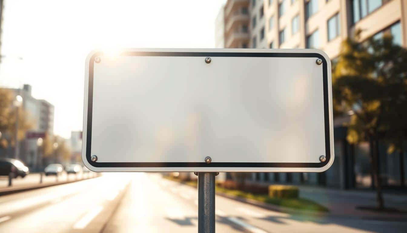 Straßenschild Word Vorlage hier kostenlos downloaden