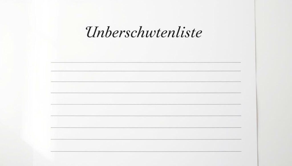 Unterschriftenliste Word Vorlage hier kostenlos downloaden