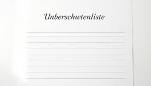 Unterschriftenliste Word Vorlage hier kostenlos downloaden