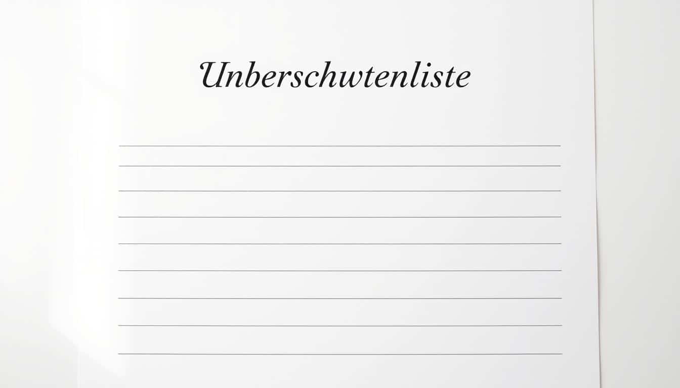 Unterschriftenliste Word Vorlage hier kostenlos downloaden