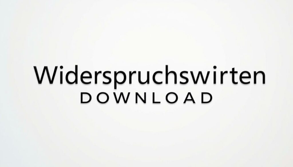 Widerspruch Muster Word Vorlage hier kostenlos downloaden