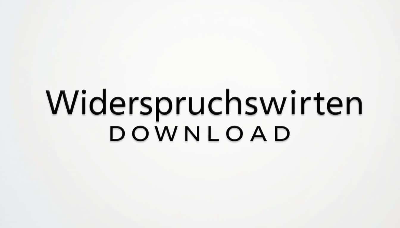 Widerspruch Muster Word Vorlage hier kostenlos downloaden