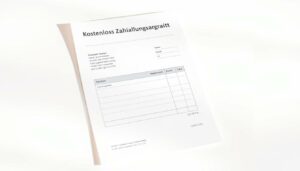 Zahlungsauftrag Word Vorlage hier kostenlos downloaden