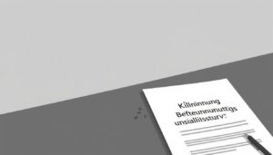 Kündigung Berufsunfähigkeitsversicherung Word Vorlage hier kostenlos downloaden