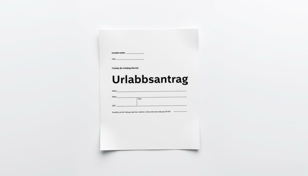 Urlaubsantrag Muster Word Vorlage hier kostenlos downloaden